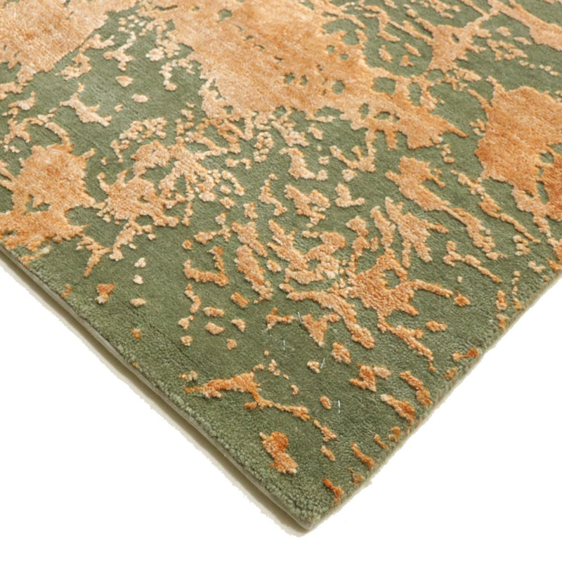 Designerski dywan - 301 x 193 cm - pomarańczowy