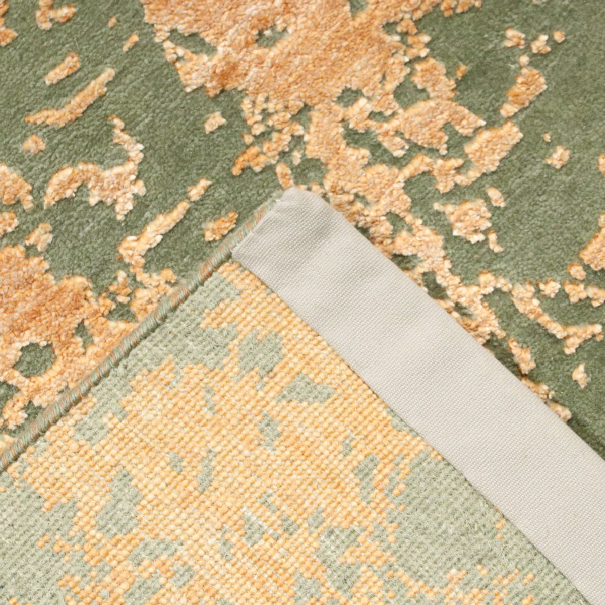 Designerski dywan - 301 x 193 cm - pomarańczowy