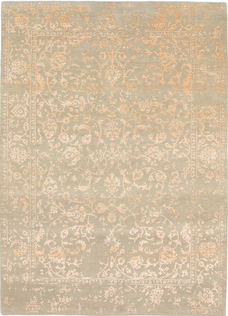 Designerski dywan - 245 x 176 cm - pomarańczowy