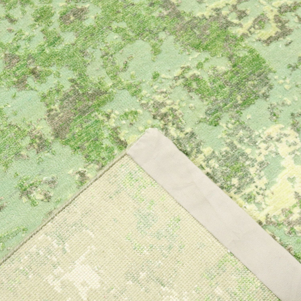 Designerski dywan - 247 x 175 cm - zielona