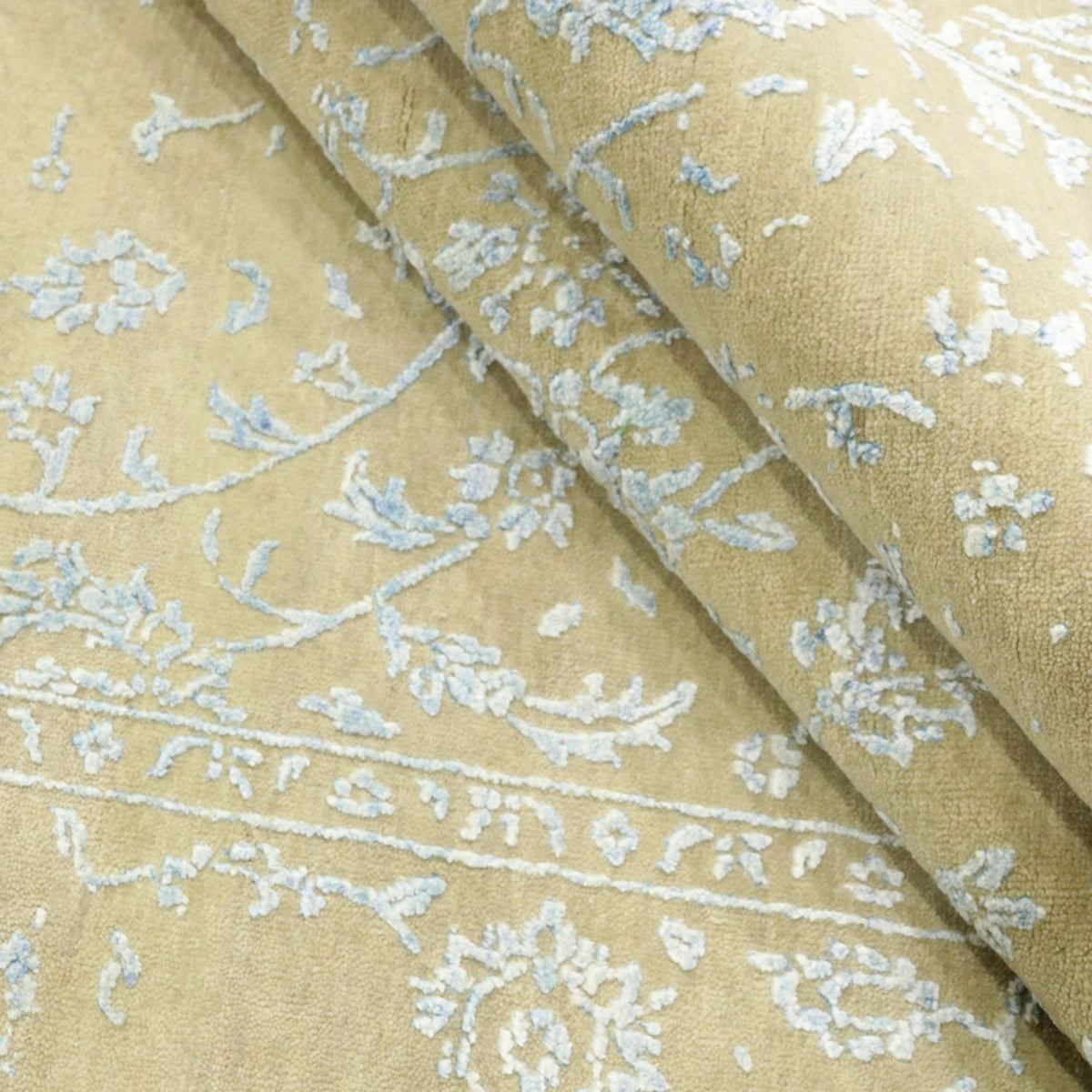 Designerski dywan - 250 x 169 cm - srebrny