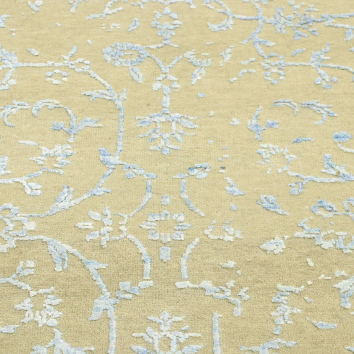 Designerski dywan - 182 x 119 cm - jasnoniebieski