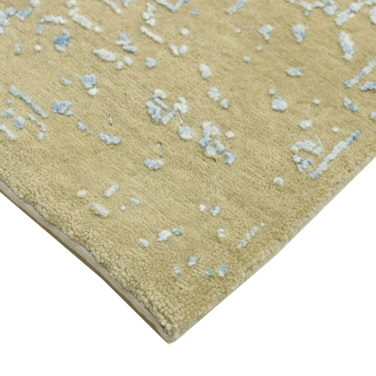 Designerski dywan - 182 x 119 cm - jasnoniebieski