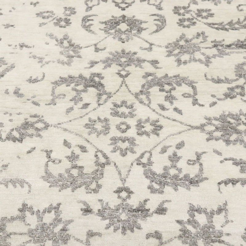 Designerski dywan - 204 x 148 cm - szary