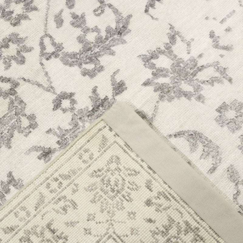 Designerski dywan - 204 x 148 cm - szary