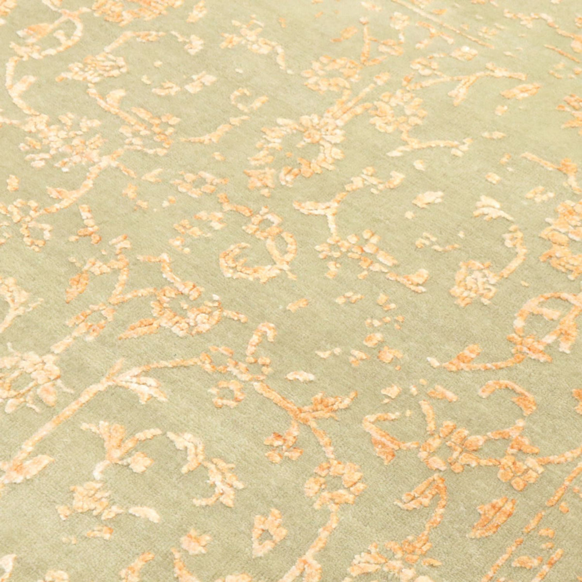 Designerski dywan - 183 x 123 cm - pomarańczowy