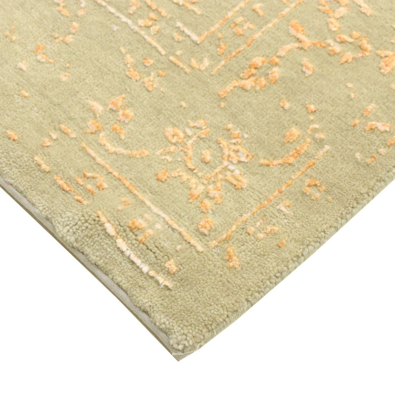 Designerski dywan - 183 x 123 cm - pomarańczowy