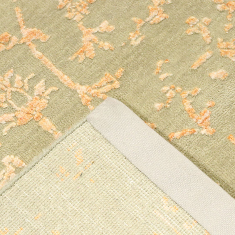 Designerski dywan - 183 x 123 cm - pomarańczowy