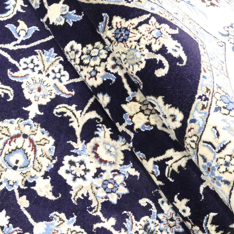 Dywan perski - Nain - 338 x 240 cm - ciemnoniebieski