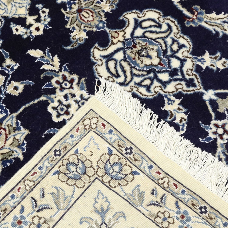 Dywan perski - Nain - 344 x 246 cm - ciemnoniebieski