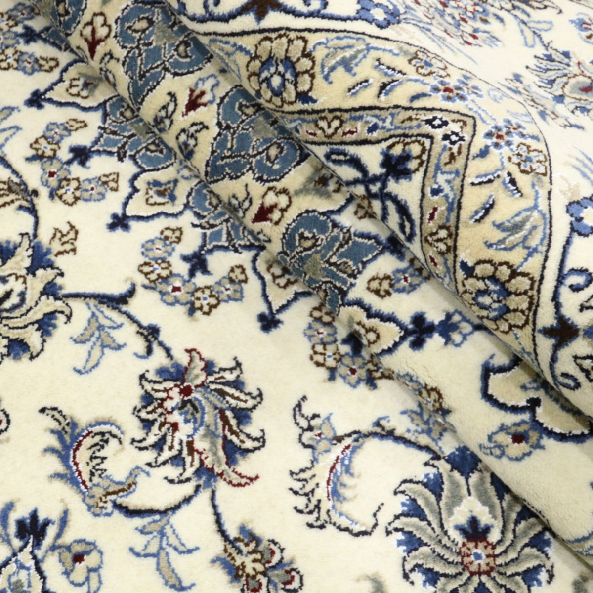 Dywan perski - Nain - 295 x 242 cm - kremowy