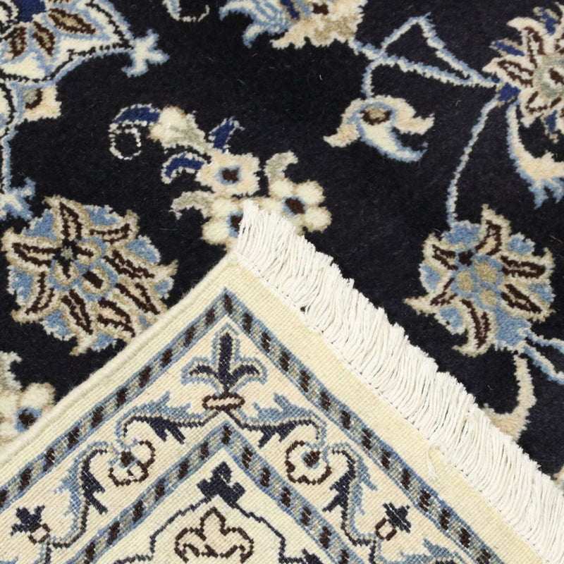 Dywan perski - Nain - 294 x 194 cm - ciemnoniebieski