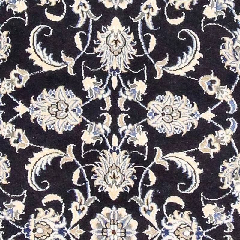 Biegacz Dywan perski - Nain - 394 x 79 cm - ciemnoniebieski