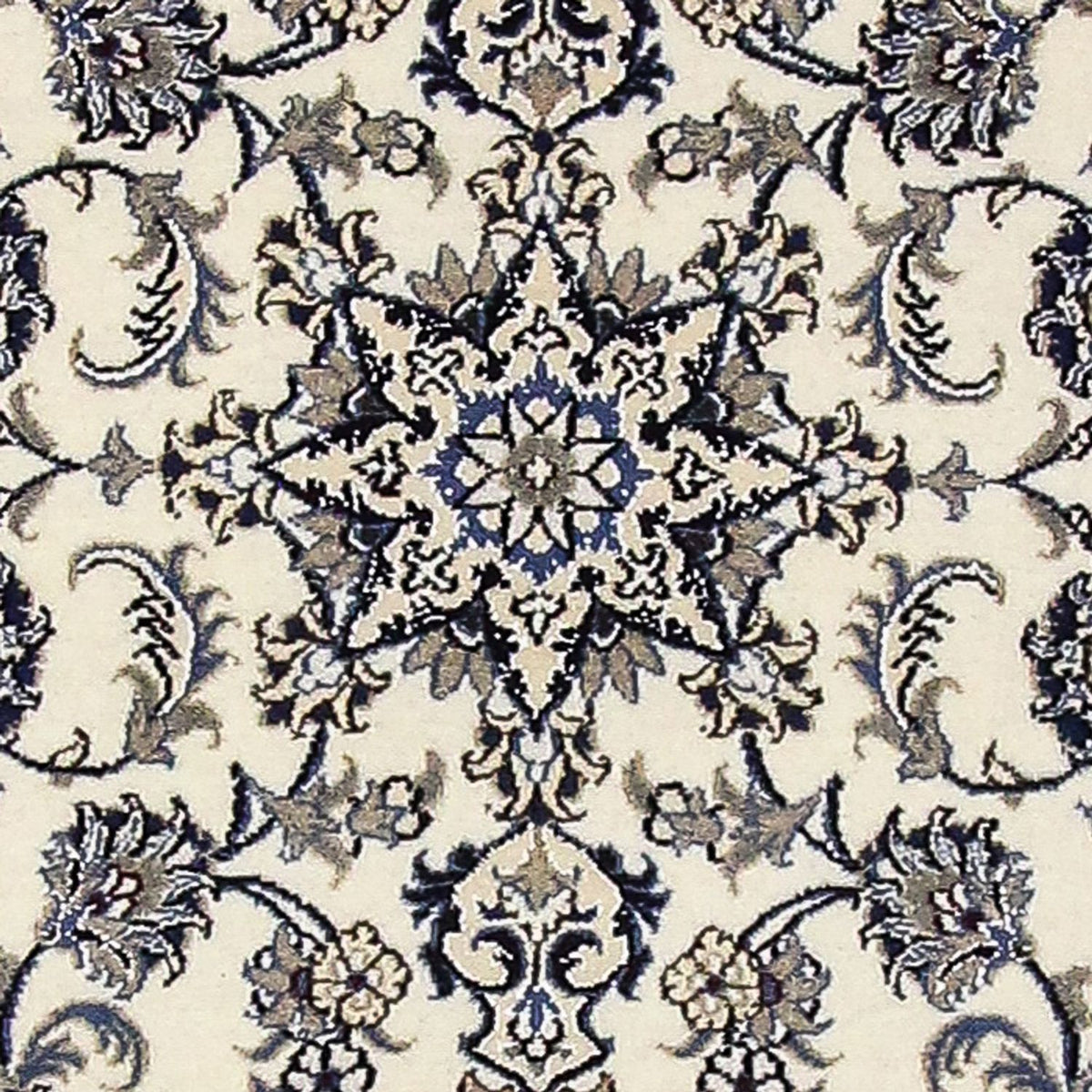 Biegacz Dywan perski - Nain - 390 x 81 cm - kremowy