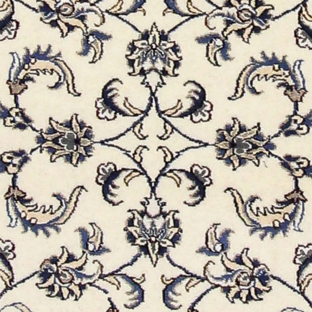 Biegacz Dywan perski - Nain - 378 x 80 cm - kremowy