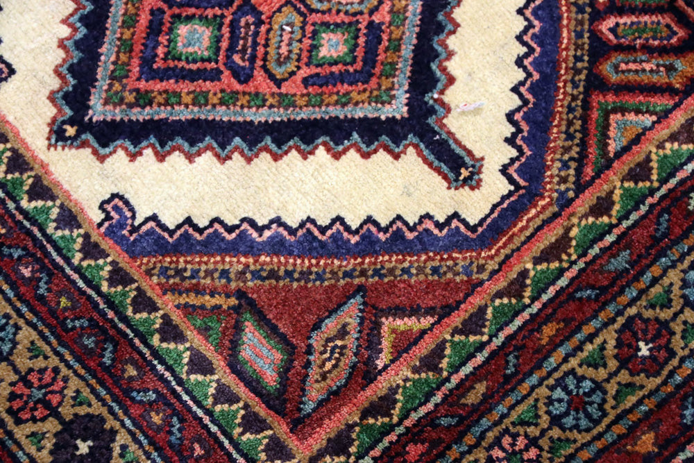 Läufer Perser - Nomadic - 350 x 87 cm - dunkelbeige