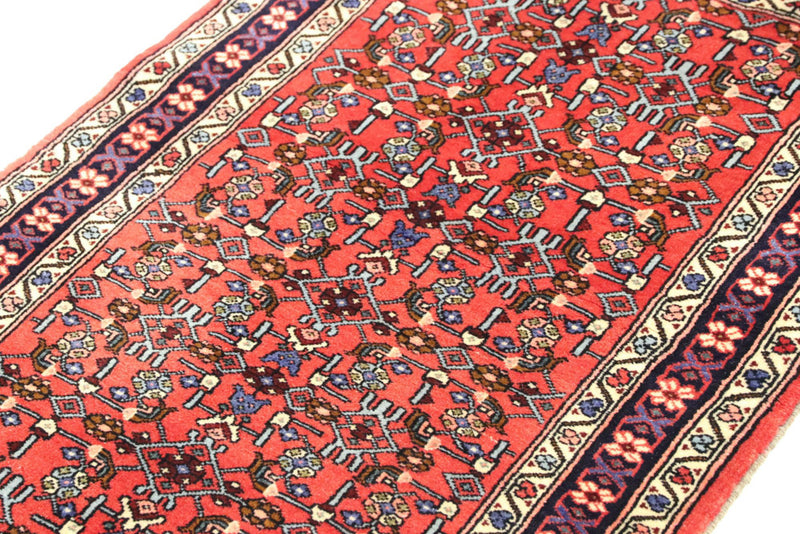 Perserteppich - Nomadic - 127 x 76 cm - rot