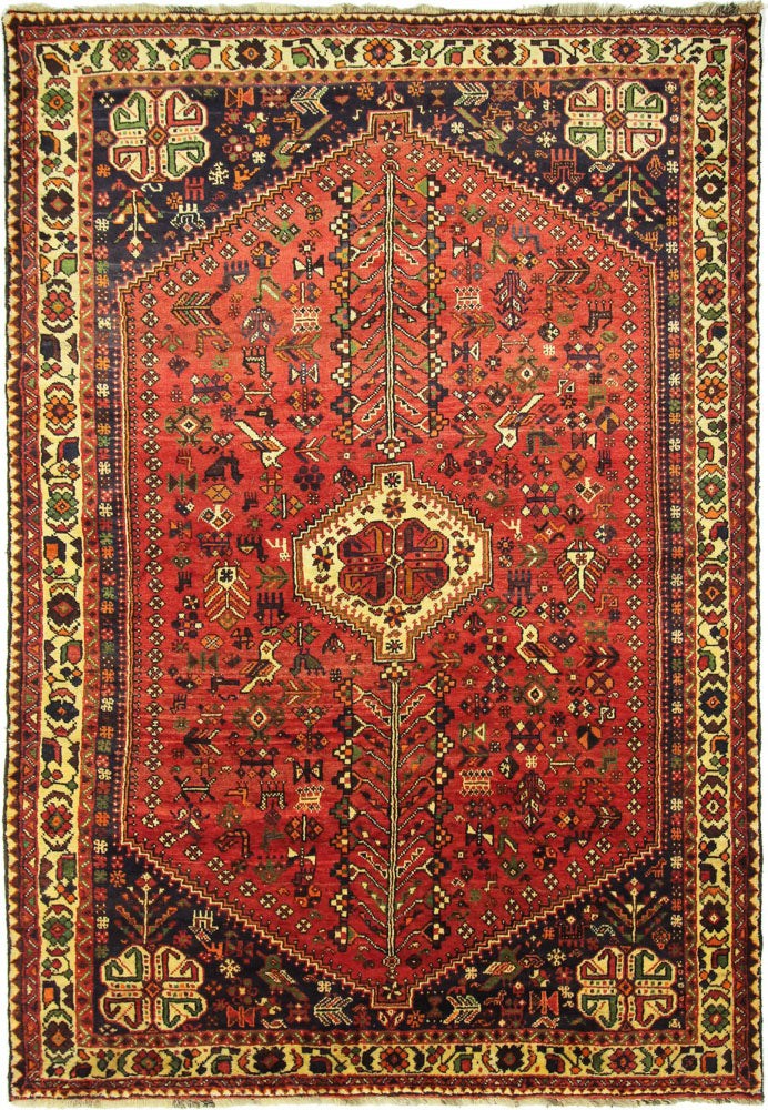 Perserteppich - Nomadic - 308 x 212 cm - rot
