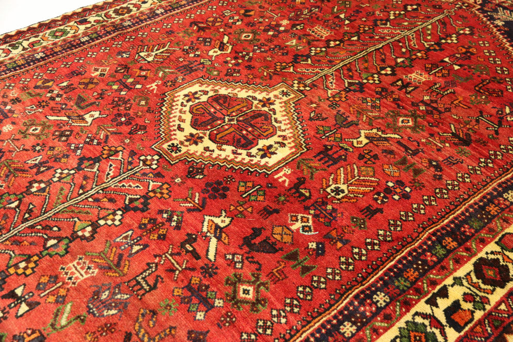 Perserteppich - Nomadic - 308 x 212 cm - rot