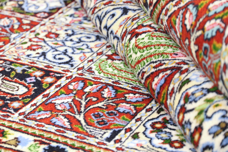 Perserteppich - Classic - 195 x 150 cm - dunkelbeige