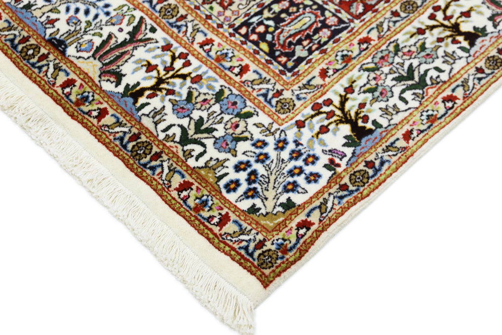 Perserteppich - Classic - 195 x 148 cm - dunkelbeige