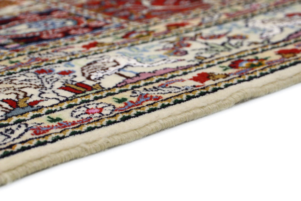 Perserteppich - Classic - 143 x 98 cm - dunkelbeige