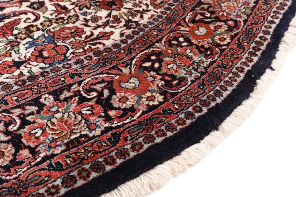 Perserteppich - Bidjar rund  - 205 x 202 cm - rost