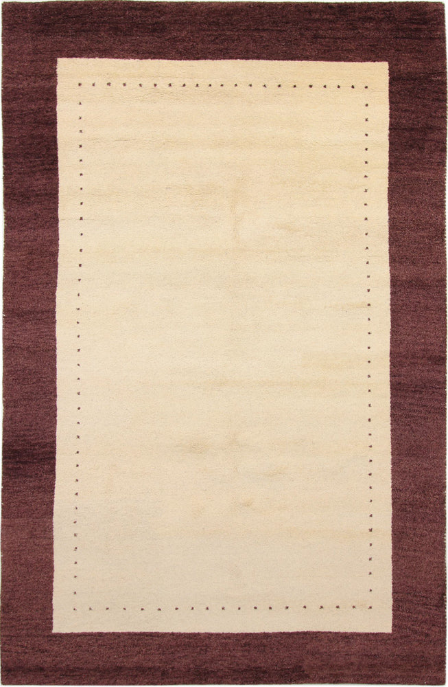 Gabbeh Teppich - Indus - 301 x 197 cm - beige