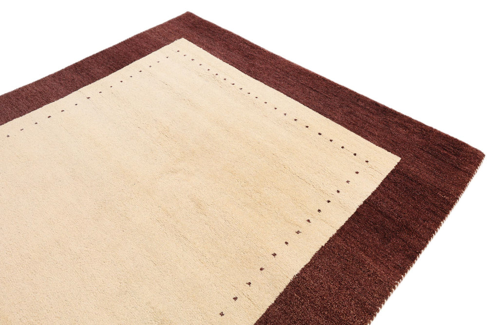 Gabbeh Teppich - Indus - 301 x 197 cm - beige