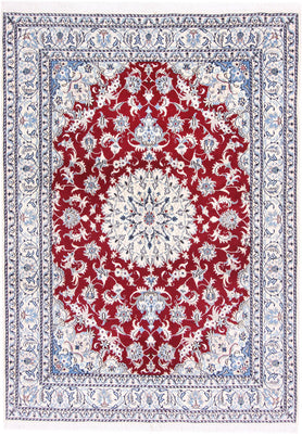 Perserteppich - Nain - 231 x 167 cm - rot