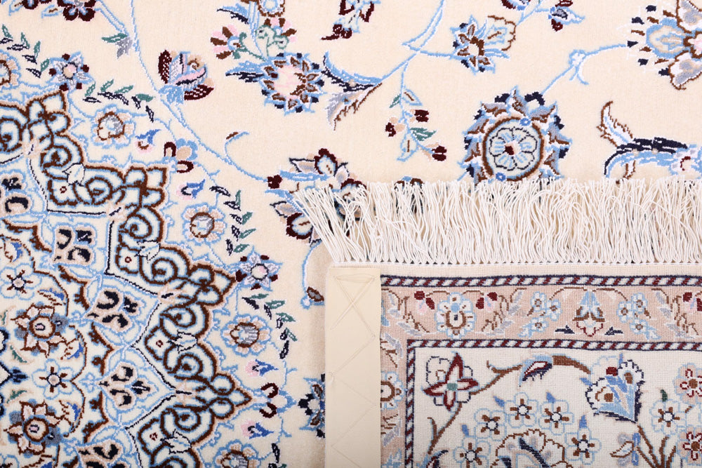 Perserteppich - Nain - Premium - 235 x 147 cm - creme