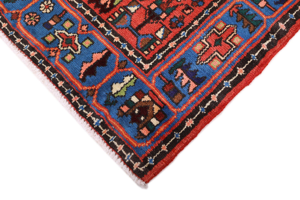 Perserteppich - Nomadic - 205 x 135 cm - mehrfarbig