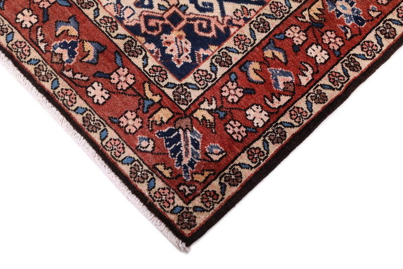 Perserteppich - Nomadic - 210 x 135 cm - dunkelrot