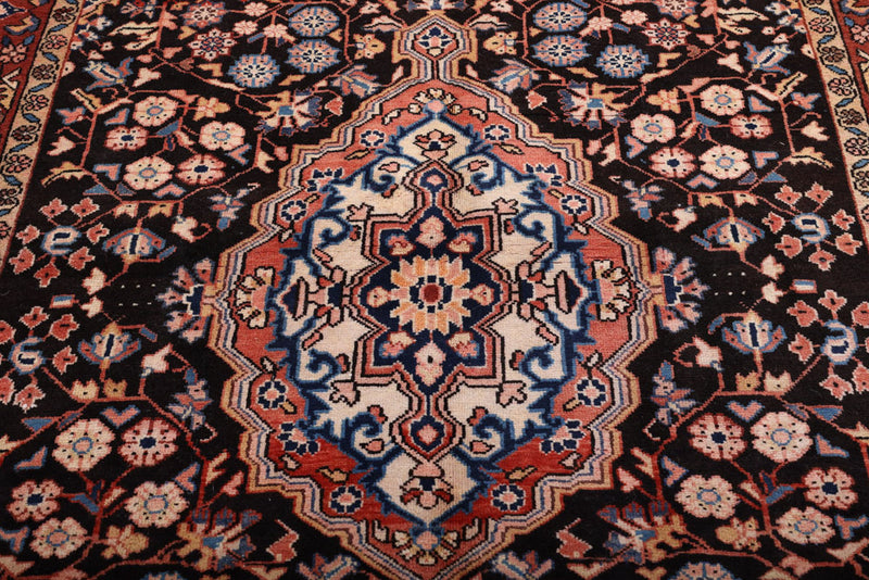 Perserteppich - Nomadic - 210 x 135 cm - dunkelrot