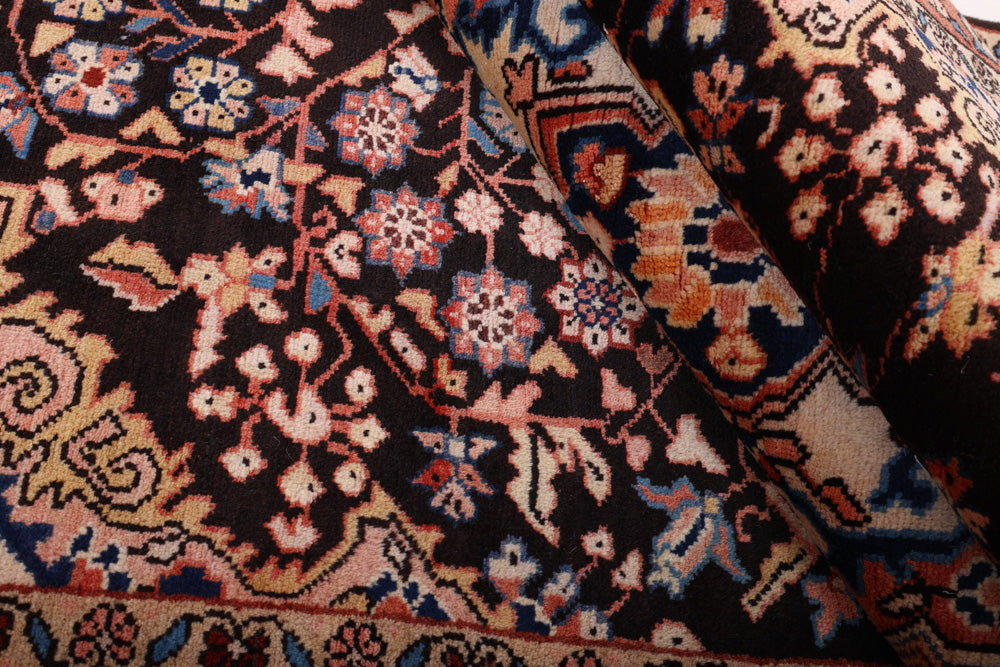 Perserteppich - Nomadic - 210 x 135 cm - dunkelrot