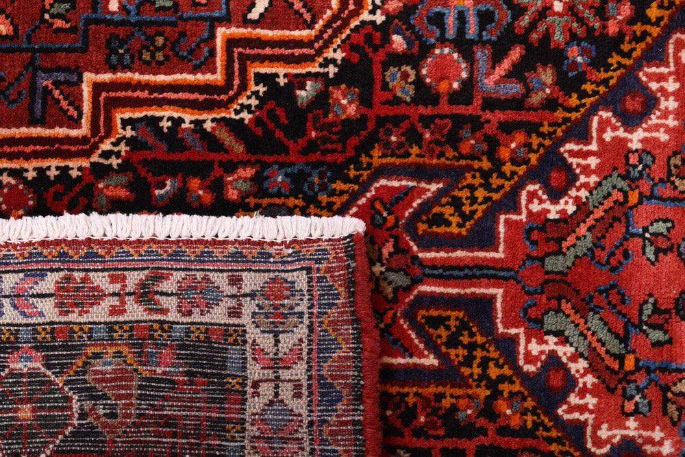 Perserteppich - Nomadic - 192 x 120 cm - dunkelrot