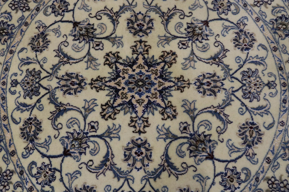 Perserteppich - Nain rund  - 150 x 150 cm - creme