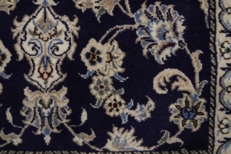 Läufer Perser - Nain - 389 x 80 cm - dunkelblau