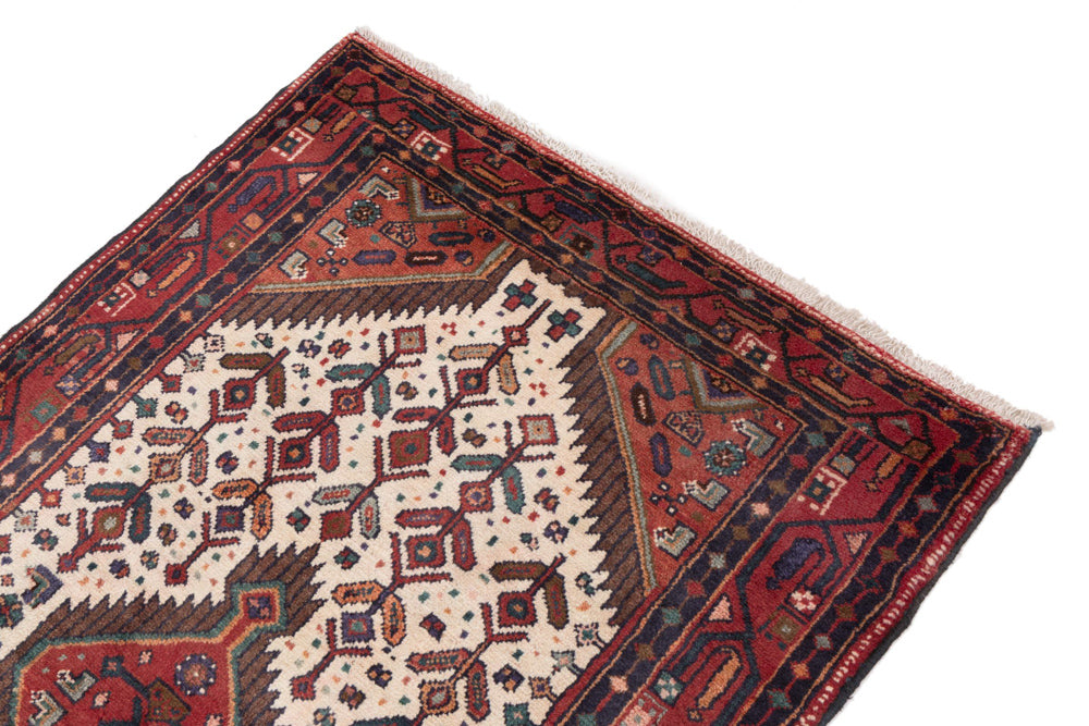 Perserteppich - Nomadic - 160 x 100 cm - hellrot