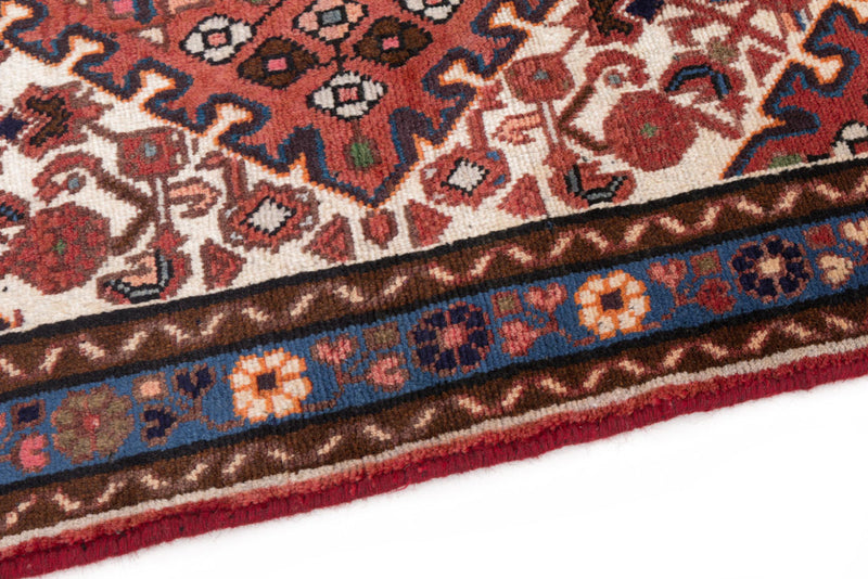 Perserteppich - Nomadic - 150 x 100 cm - dunkelrot