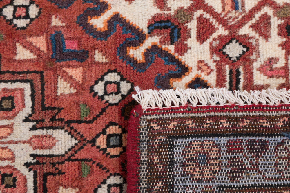 Perserteppich - Nomadic - 150 x 100 cm - dunkelrot