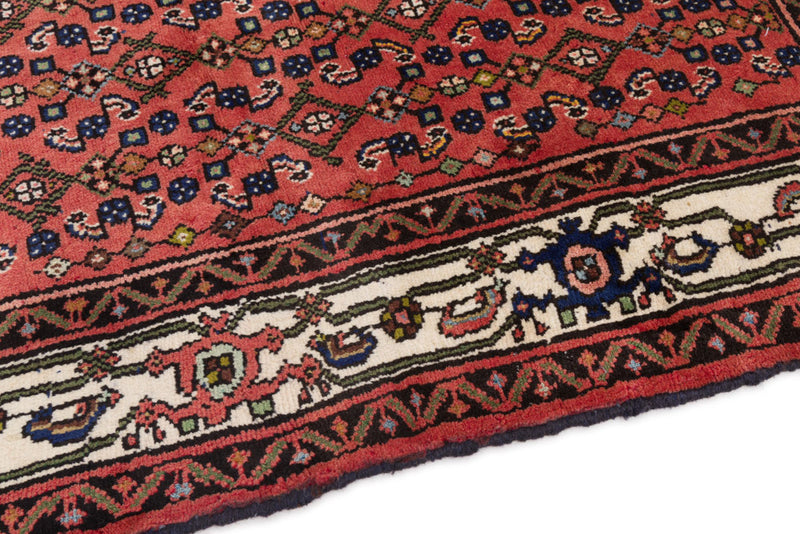 Perserteppich - Nomadic - 140 x 120 cm - dunkelrot