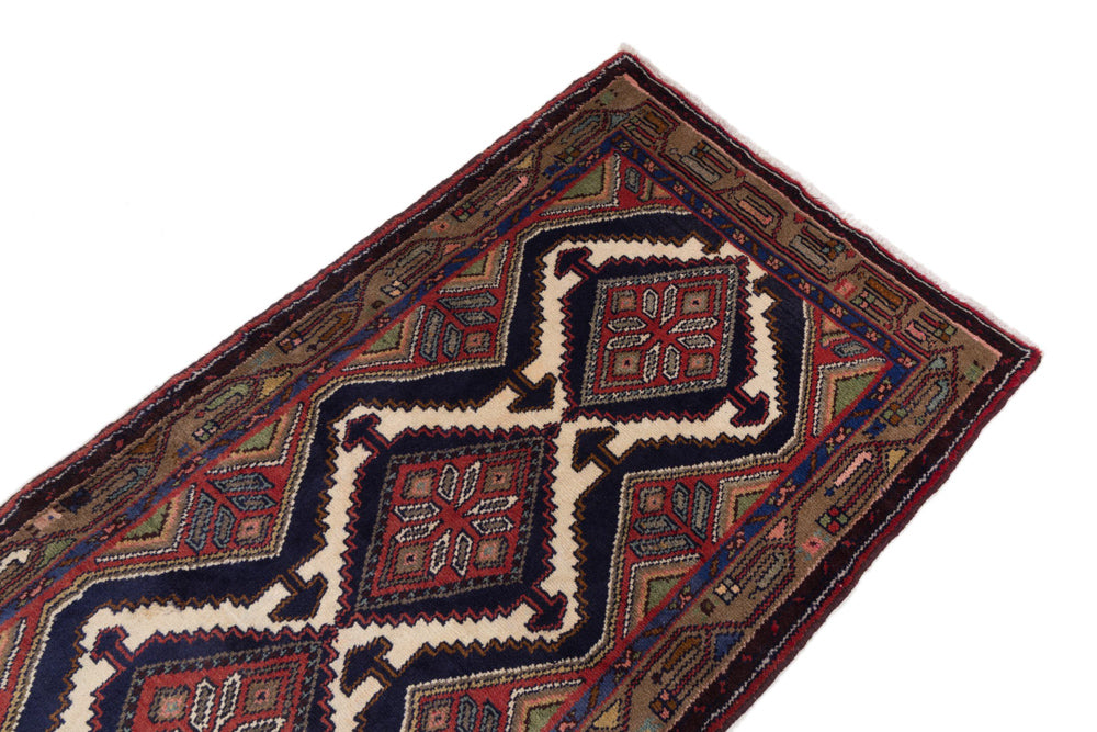 Läufer Perser - Nomadic - 294 x 91 cm - rost