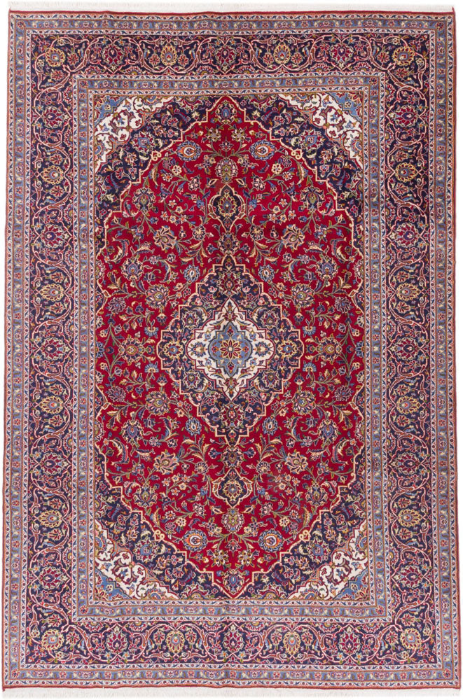 Perserteppich - Keshan - 345 x 233 cm - rot