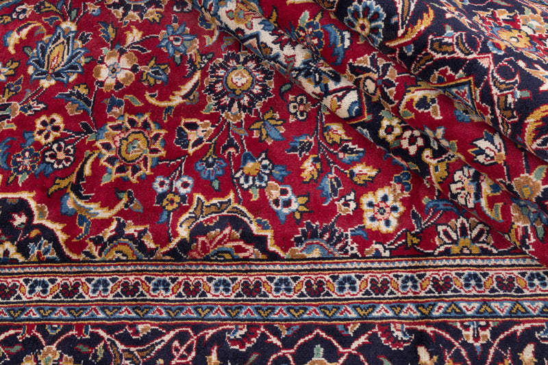 Perserteppich - Keshan - 345 x 240 cm - rot