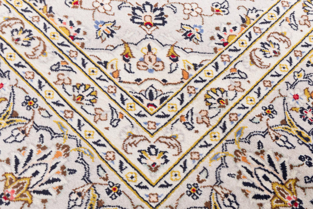 Perserteppich - Keshan - 353 x 240 cm - weiß