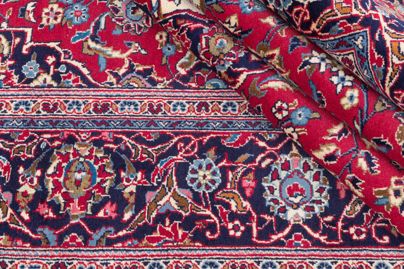 Perserteppich - Keshan - 317 x 205 cm - rot