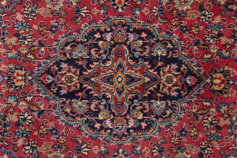 Perserteppich - Keshan - 300 x 195 cm - dunkelrot