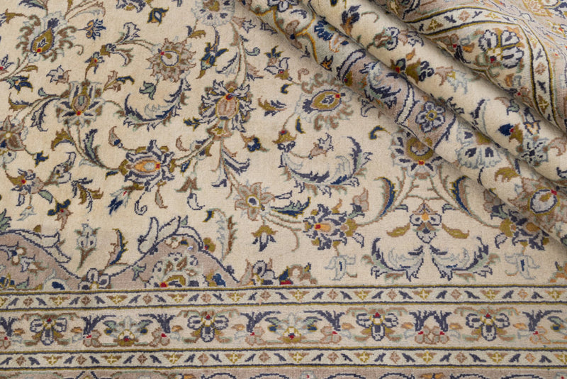 Perserteppich - Keshan - 350 x 245 cm - sand