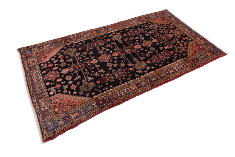 Perserteppich - Nomadic - 240 x 130 cm - dunkelblau